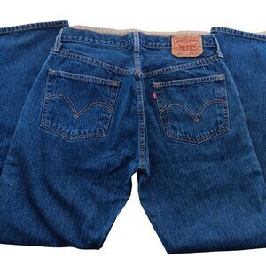 34x33 Vintage Levis 501 Jeans Original Fit Mens Button-Fly Y2K Classic Grunge